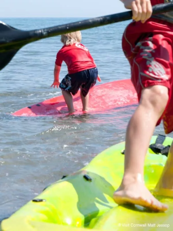 Paddleboarding MattJessop - Perran Springs Holiday Park, Perranporth, Cornwall