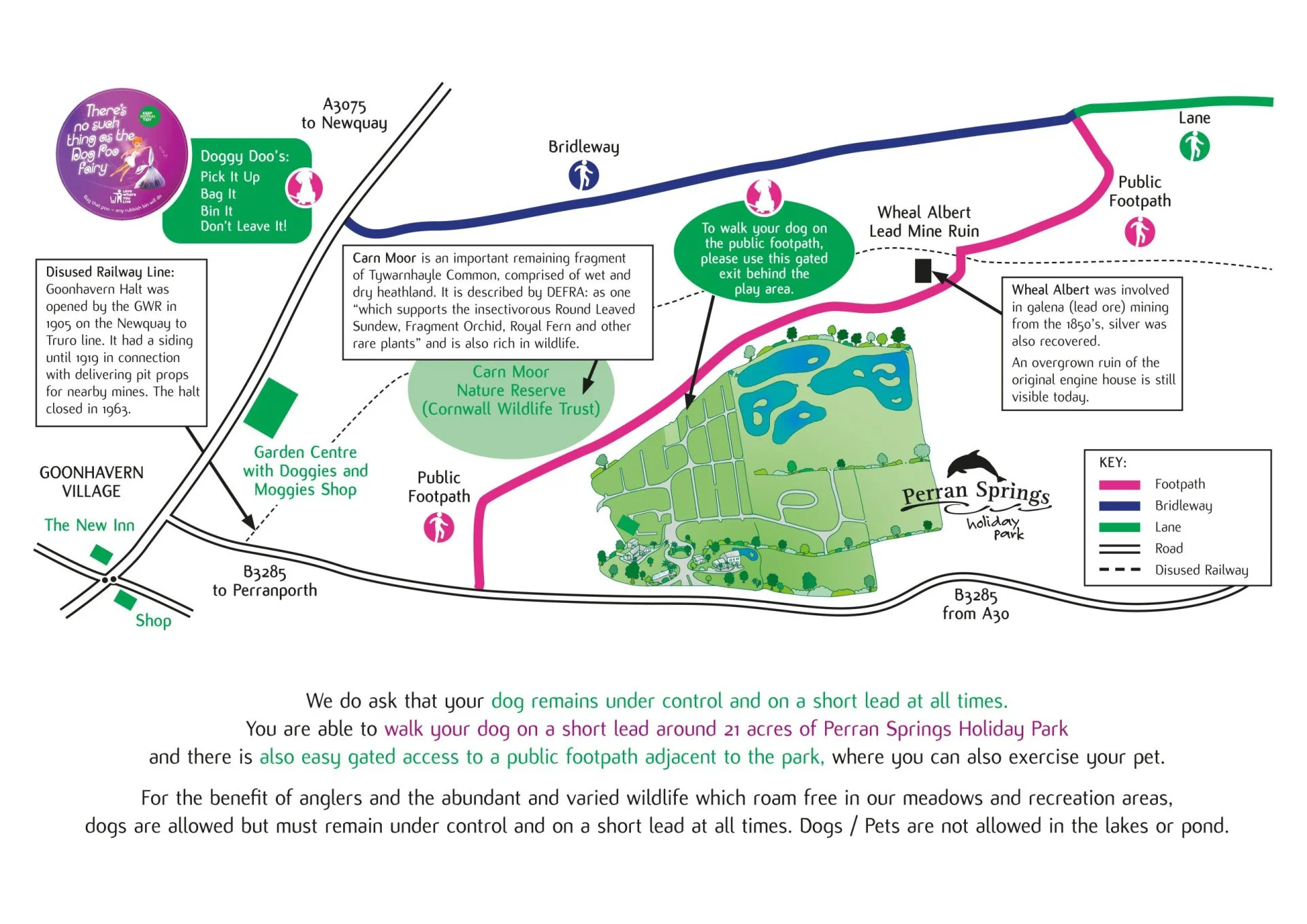 Dog walk map