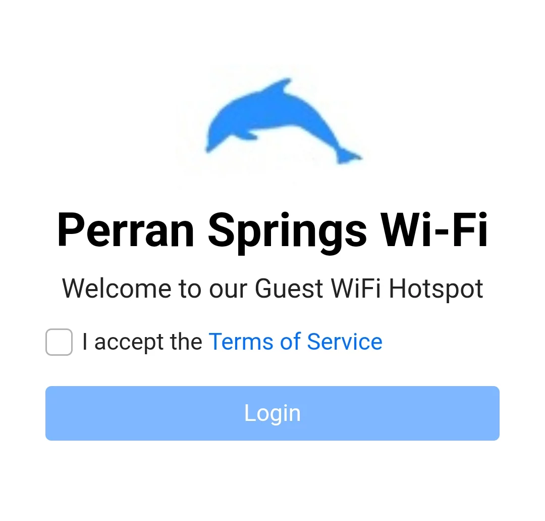 wifiLogin wifiLogin - Perran Springs Holiday Park, Perranporth, Cornwall