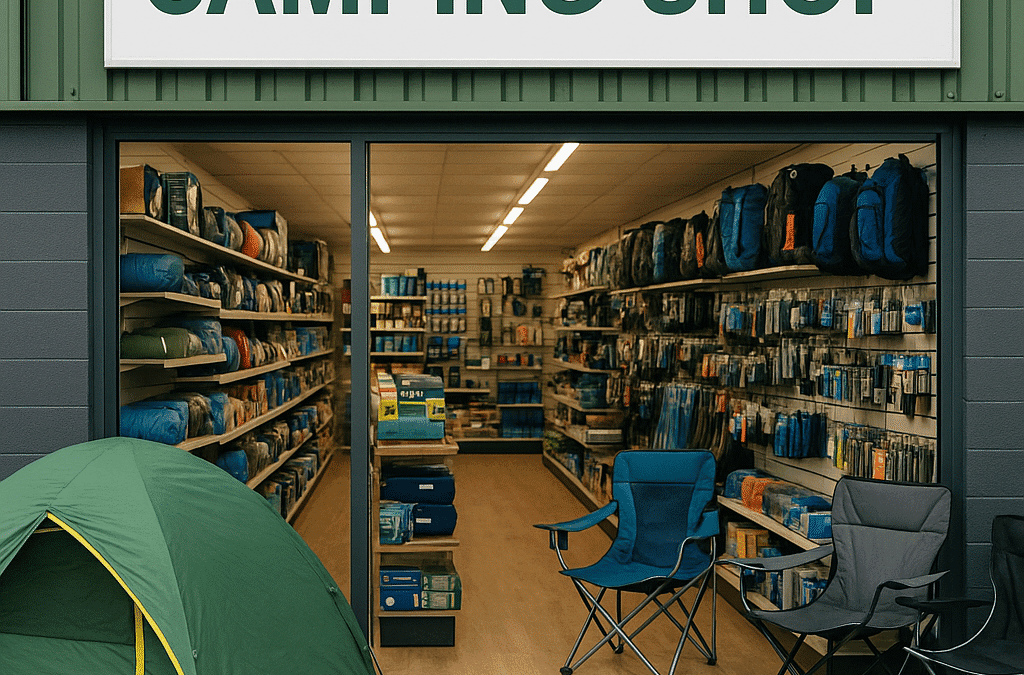 Camping Shops Near Perran Springs