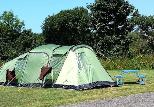 camping top image - Perran Springs Holiday Park, Perranporth, Cornwall